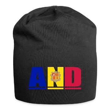 Andorre Graphique - Bonnet en jersey - noir - Devant