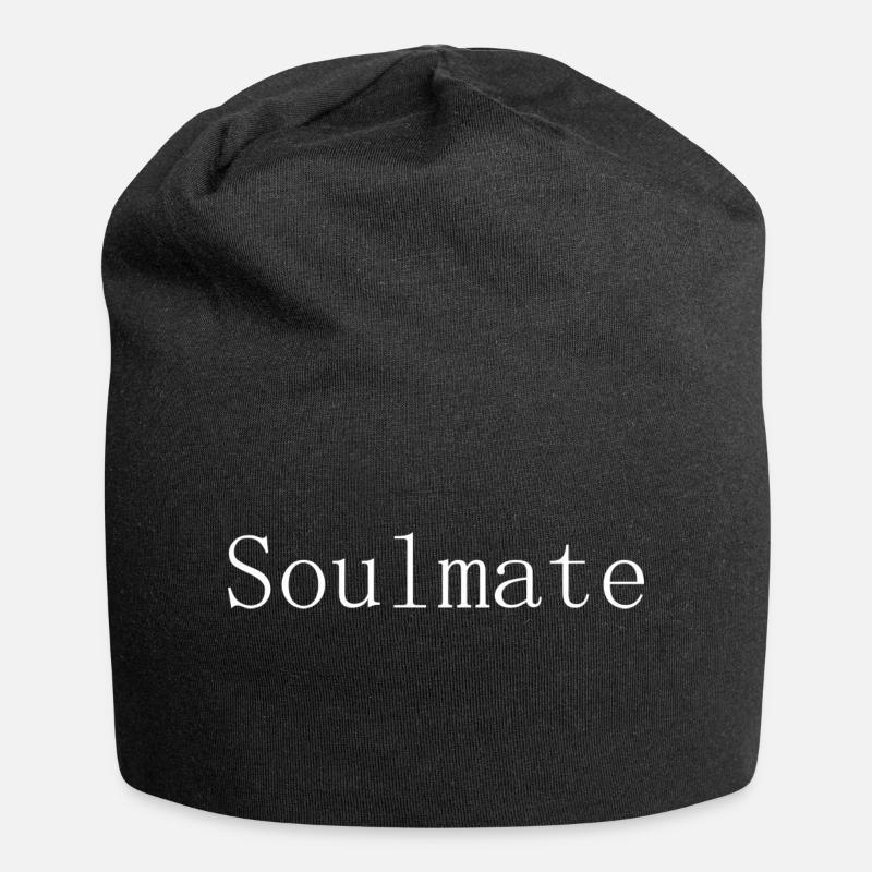 Soulmate - Jersey Beanie - black