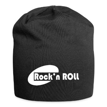 Rock Music Rock and Roll - Jersey Beanie - black - Front