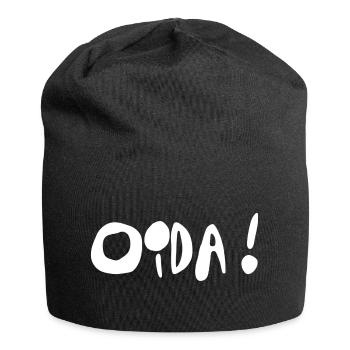 Oida! - Jersey-Beanie - Schwarz - Vorne