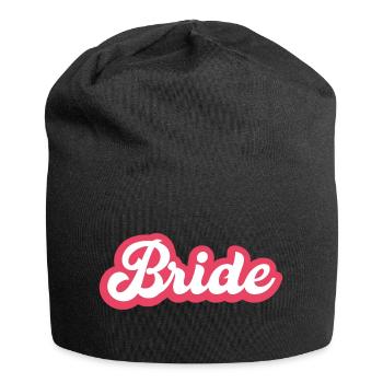 Bride - Jersey Beanie - black - Front
