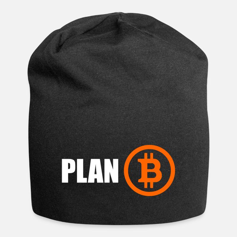 Plan B - Jersey-Beanie - Schwarz