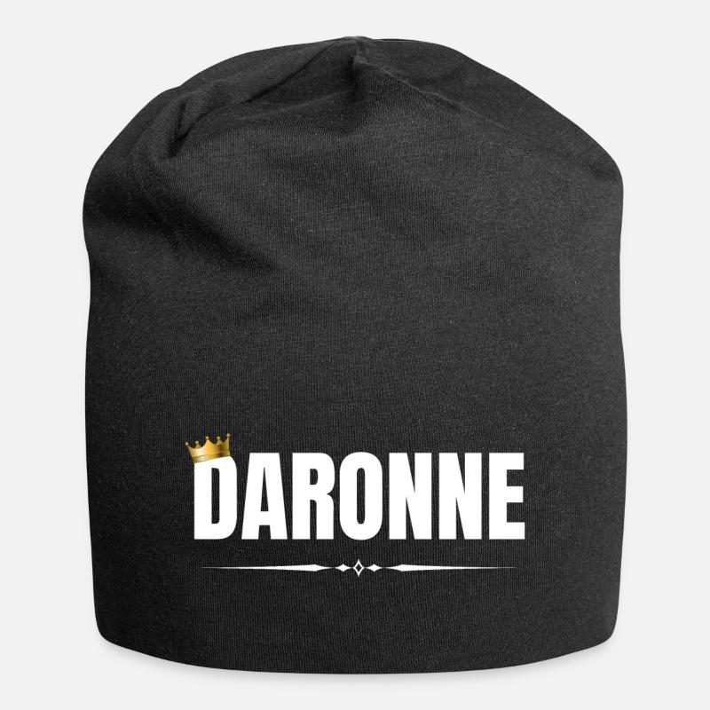 daronne - Bonnet en jersey - noir