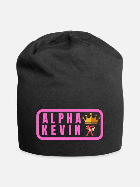 Alpha Kevin rosa - Jersey-Beanie - Schwarz