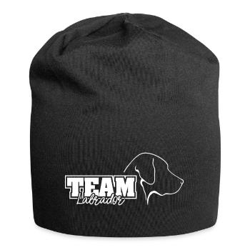 TEAM LABRADOR Profile Labbi Dogs Dog Wilsigns - Jersey Beanie - black - Front