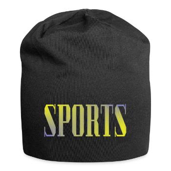 Sport - Jersey-Beanie - Schwarz - Vorne