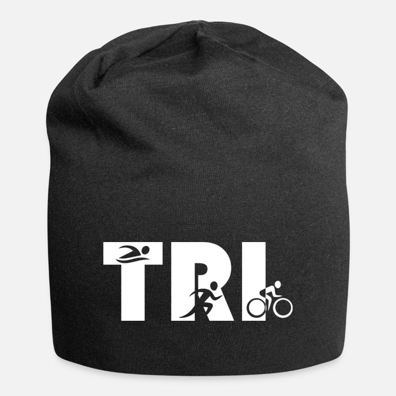 triathlon - Jersey Beanie - black