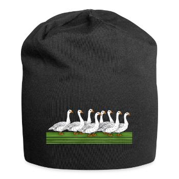 Geese - Jersey Beanie - black - Front