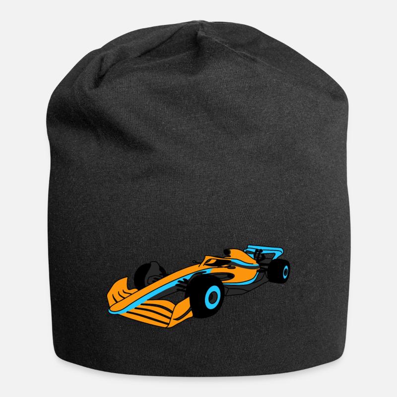 Formule voiture de course mc nor ric - Bonnet en jersey - noir