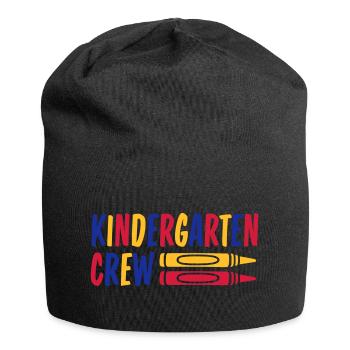 Wax Crayon Kindergarten Crew Crayon - Jersey Beanie - black - Front