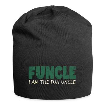 funcle fun oncle - Bonnet en jersey - noir - Devant