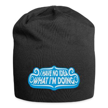 Aucune idée - Bonnet en jersey - noir - Devant