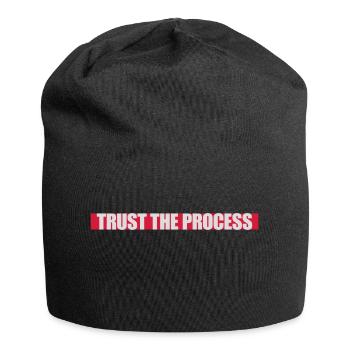 faire confiance au processus Devis - Bonnet en jersey - noir - Devant