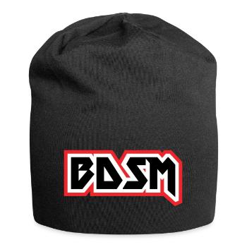 bdsm - Bonnet en jersey - noir - Devant