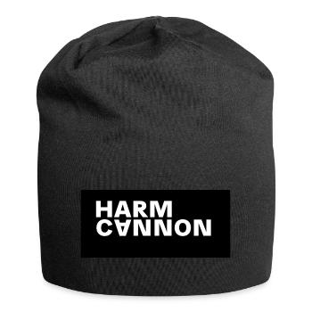 Harm Cannon Logo Black - Jersey Beanie - black - Front