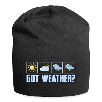 Got Weather? Meteorology Meteorologist - Jersey Beanie - black - Front