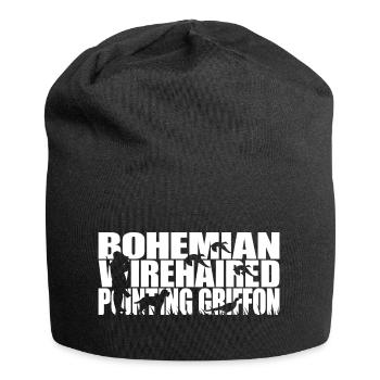BOHEMIAN WIREHAIRED POINTING GRIFFON Jagd Wilsigns - Jersey-Beanie - Schwarz - Vorne