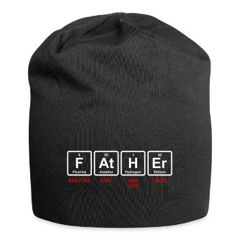 TABLEAU PÉRIODIQUE DU PÈRE - Bonnet en jersey - noir - Devant