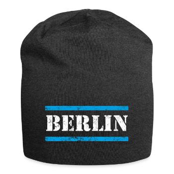 Berlin Vintage - Bonnet en jersey - charbon - Devant