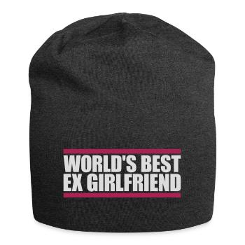 World's Best Ex Girlfriend - Jersey Beanie - charcoal grey - Front