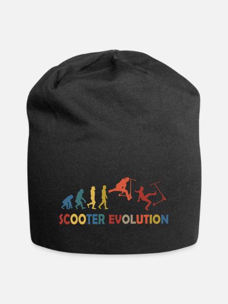 Scooter Evolution - Jersey-Beanie - Schwarz