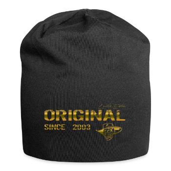 Original since 2003 - Jersey Beanie - black - Front