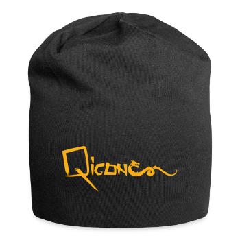 Qigong Dragon gold - Jersey-Beanie - Schwarz - Vorne