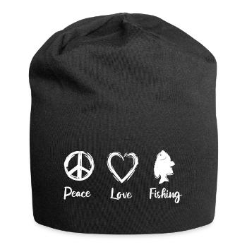 Amour de la pêche - Bonnet en jersey - noir - Devant