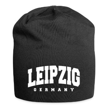Leipzig - Bonnet en jersey - noir - Devant