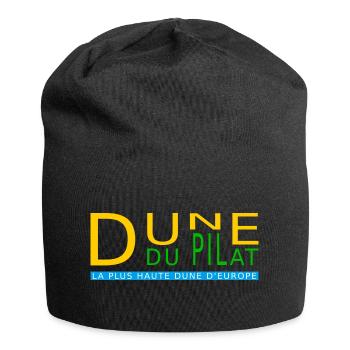 Dune du Pilat, la plus haute dune d'Europe - Bonnet en jersey - noir - Devant