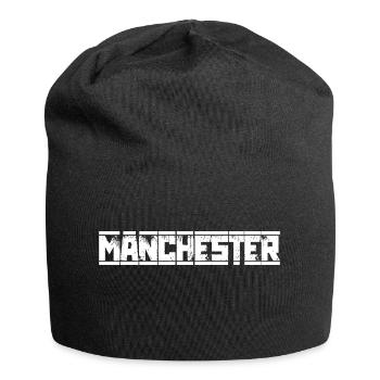 MANCHESTER! - Jersey Beanie - black - Front