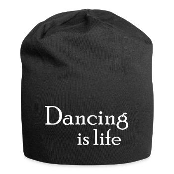 Dancing Dance Music - Jersey Beanie - black - Front