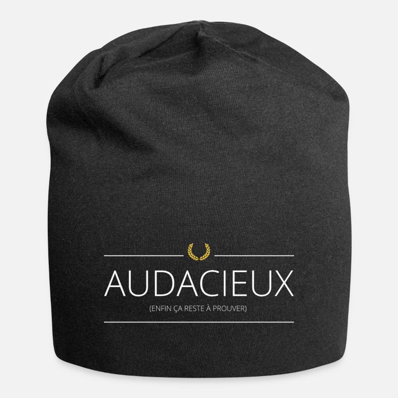 Dreist - Jersey-Beanie - Schwarz
