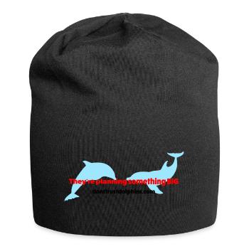Dolphin Conspiracy Theory - Jersey Beanie - black - Front