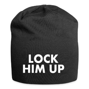 Lock him up - Jersey Beanie - black - Front