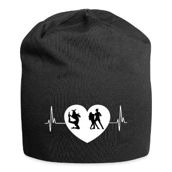 Dancing Dance Music - Jersey Beanie - black - Front