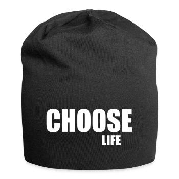 Choose life - Jersey Beanie - black - Front