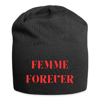 Woman forever - Jersey Beanie - black - Front