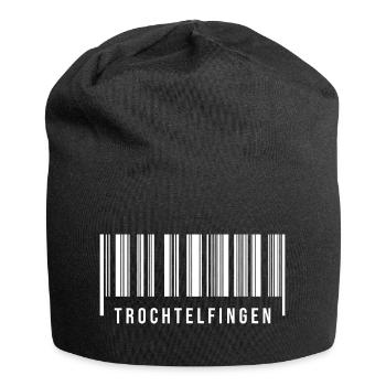 Trochtelfingen Schwaben - Jersey-Beanie - Schwarz - Vorne