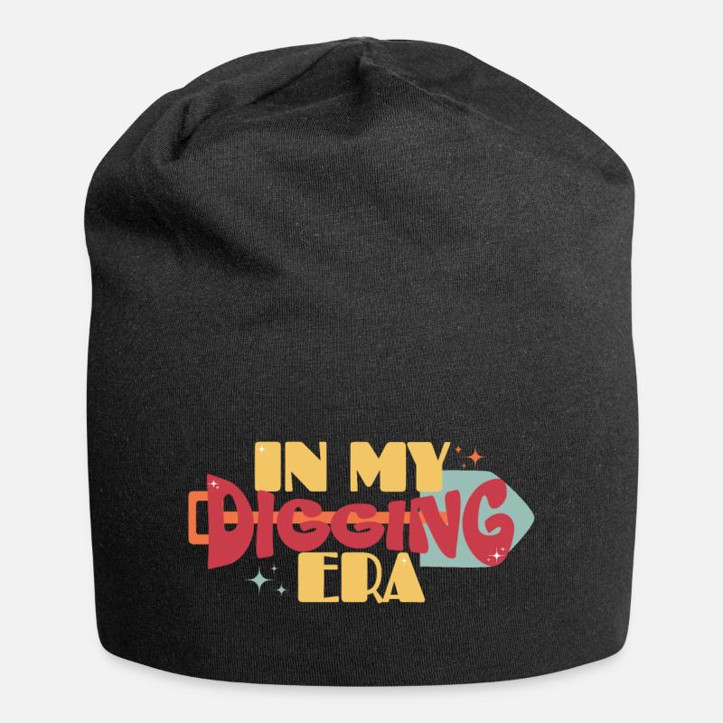 In my Digging Era - Jersey-Beanie - Schwarz