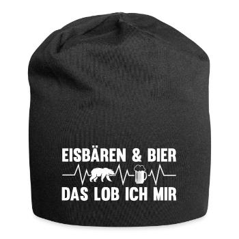 Eisbär Eisbären - Jersey-Beanie - Schwarz - Vorne