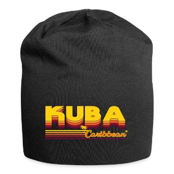Cuba - La joie de vivre à l’état pur avec le design estival - Bonnet en jersey - noir - Devant