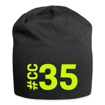 CC35-KARTON - Jersey-Beanie - Schwarz - Vorne