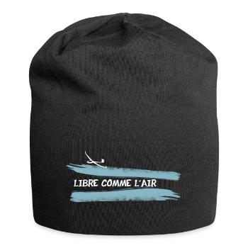 FREE AS AIR - Jersey Beanie - black - Front