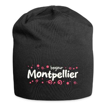 France Montpellier - Bonnet en jersey - noir - Devant