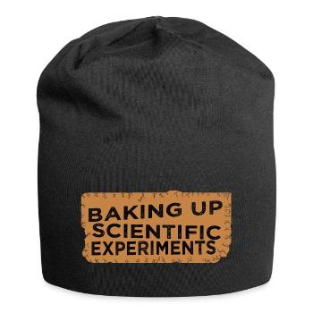 Bday Quote Scientific Community Science - Jersey Beanie - black - Front