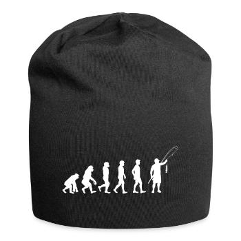 Evolution Angler weiß - Jersey-Beanie - Schwarz - Vorne