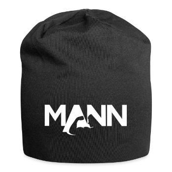 L’homme - l’homme qui peut ! - Bonnet en jersey - noir - Devant