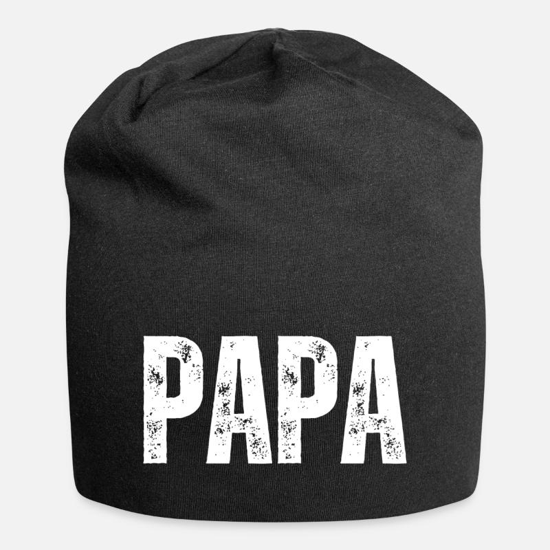Daddy Father Fatherhood - Jersey Beanie - black