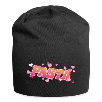 Pasta Love Noodle et Pasta Design - Bonnet en jersey - noir - Devant
